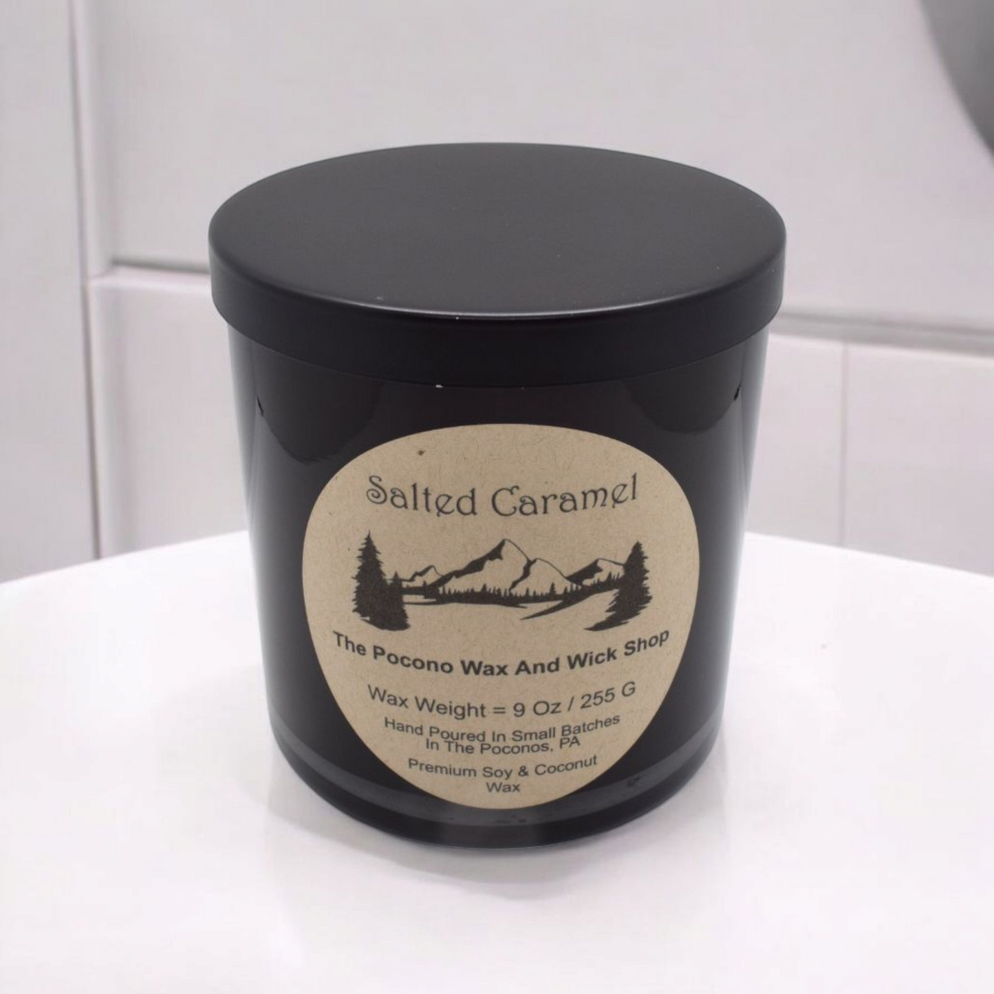 9 Oz Salted Caramel Soy/Coconut Candle