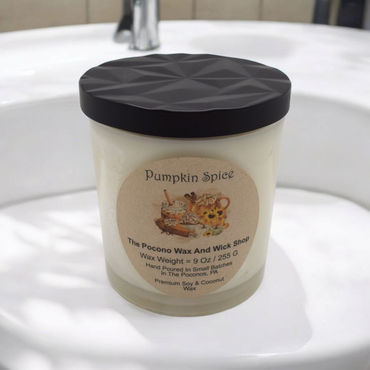 9 Oz Pumpkin Spice Soy/Coconut Candle