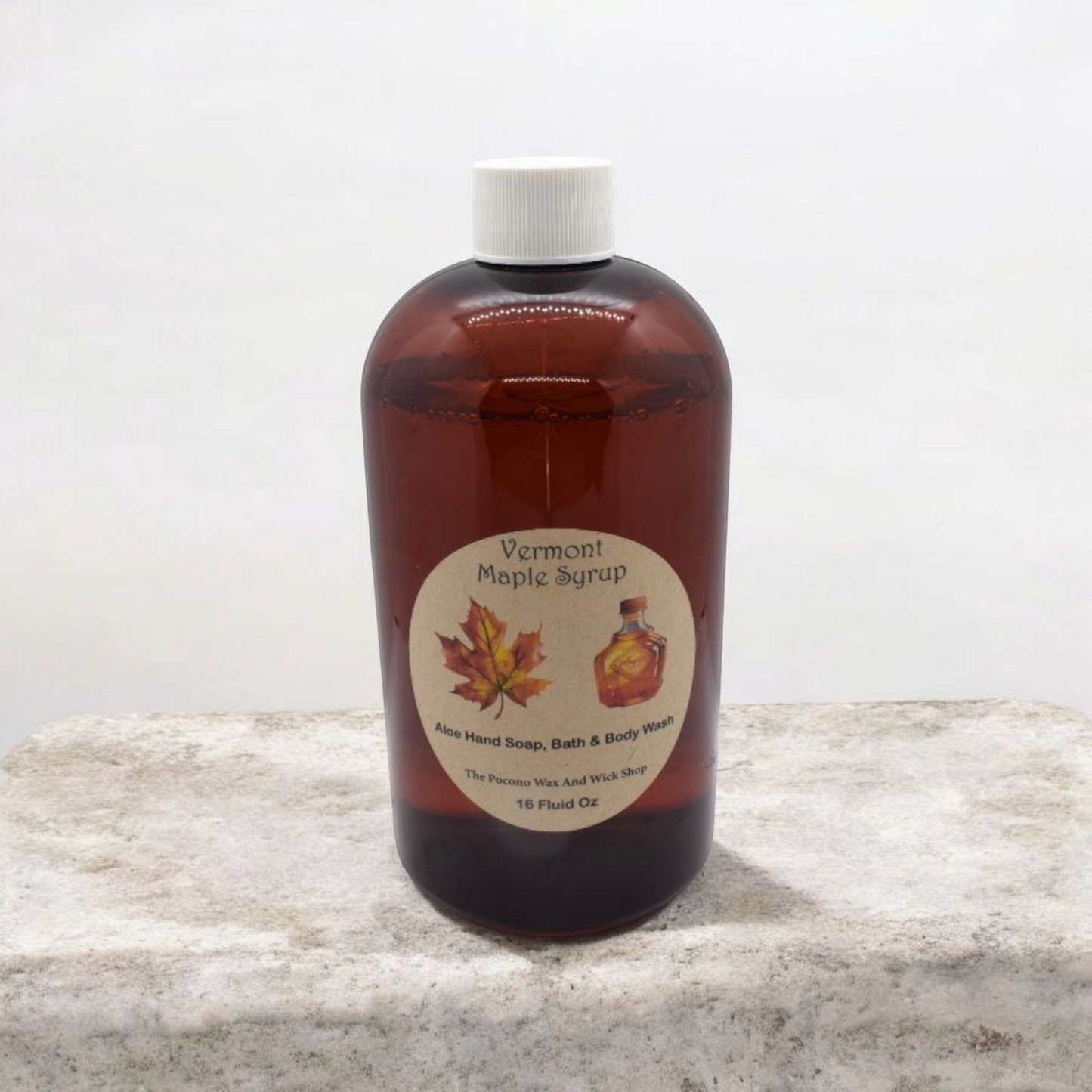 16 Oz Aloe Vermont Maple Syrup Bath & Body Wash