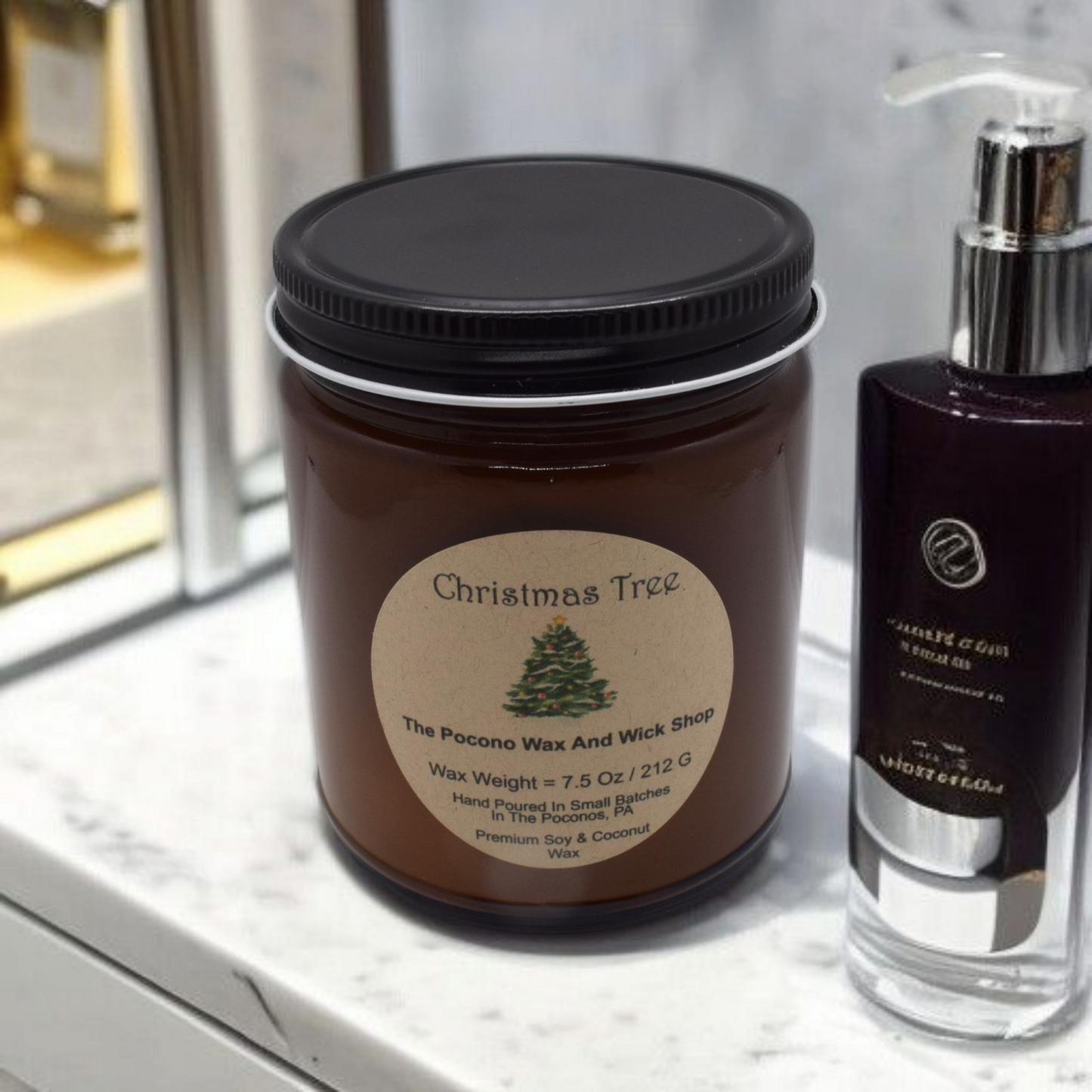 7.5 Oz Christmas Tree Soy/Coconut Candle