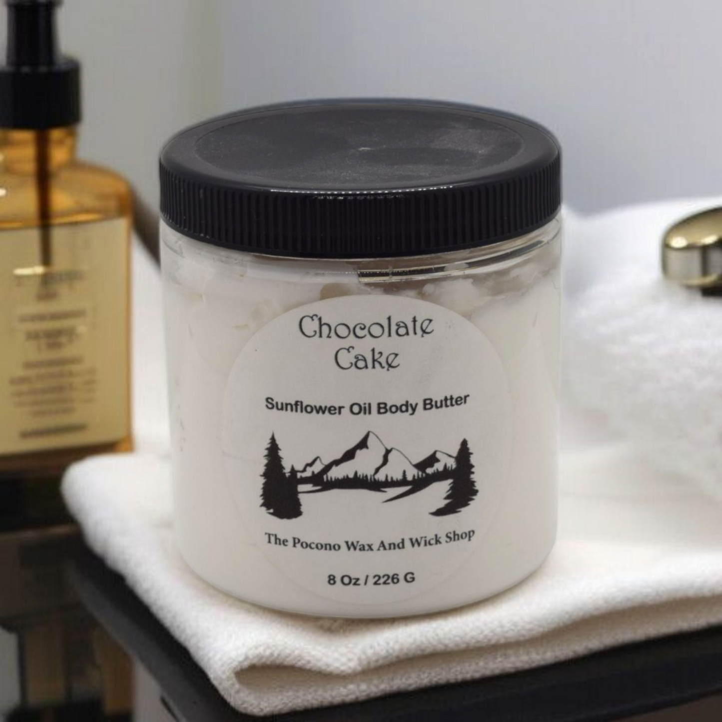 8 Oz Chocolate Cake Sunflower Oil Body Butter