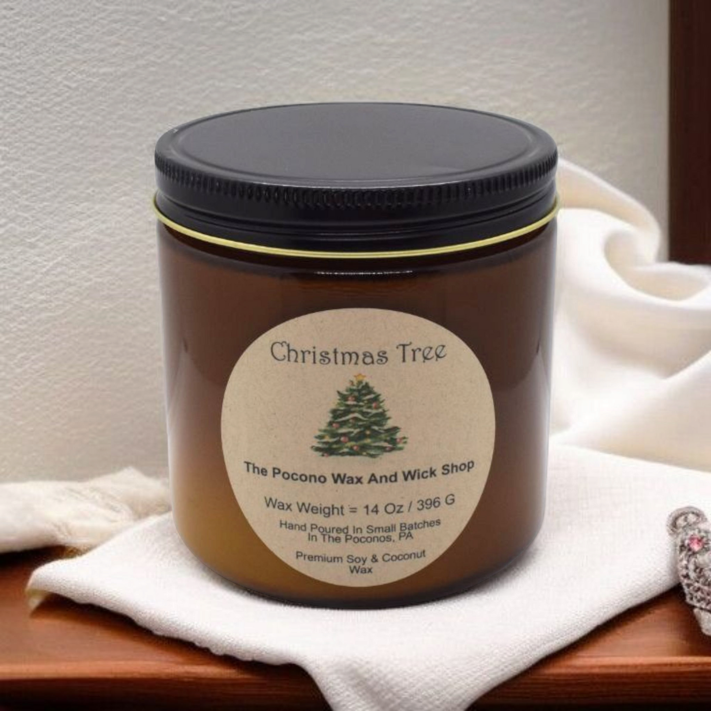 14 Oz Christmas Tree Soy/Coconut Candle