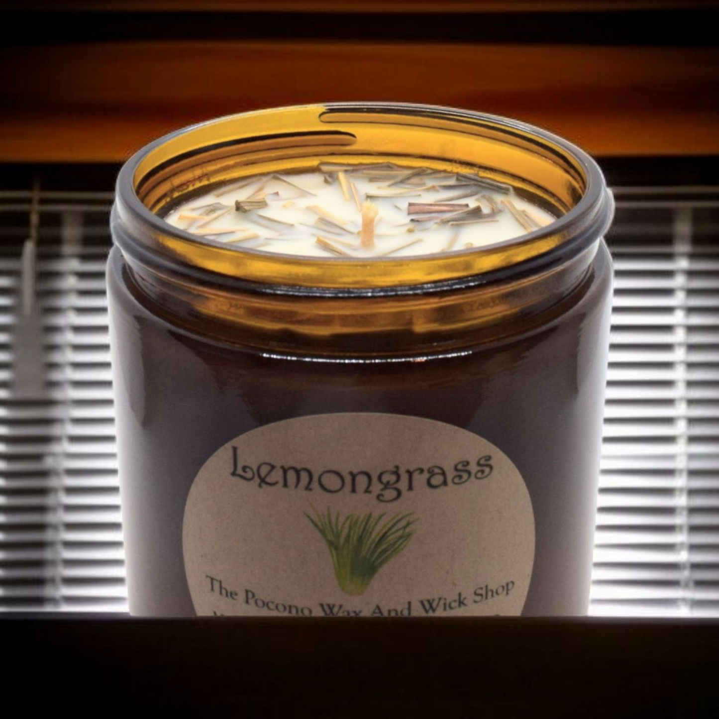14 Oz Lemongrass Soy/Coconut Candle