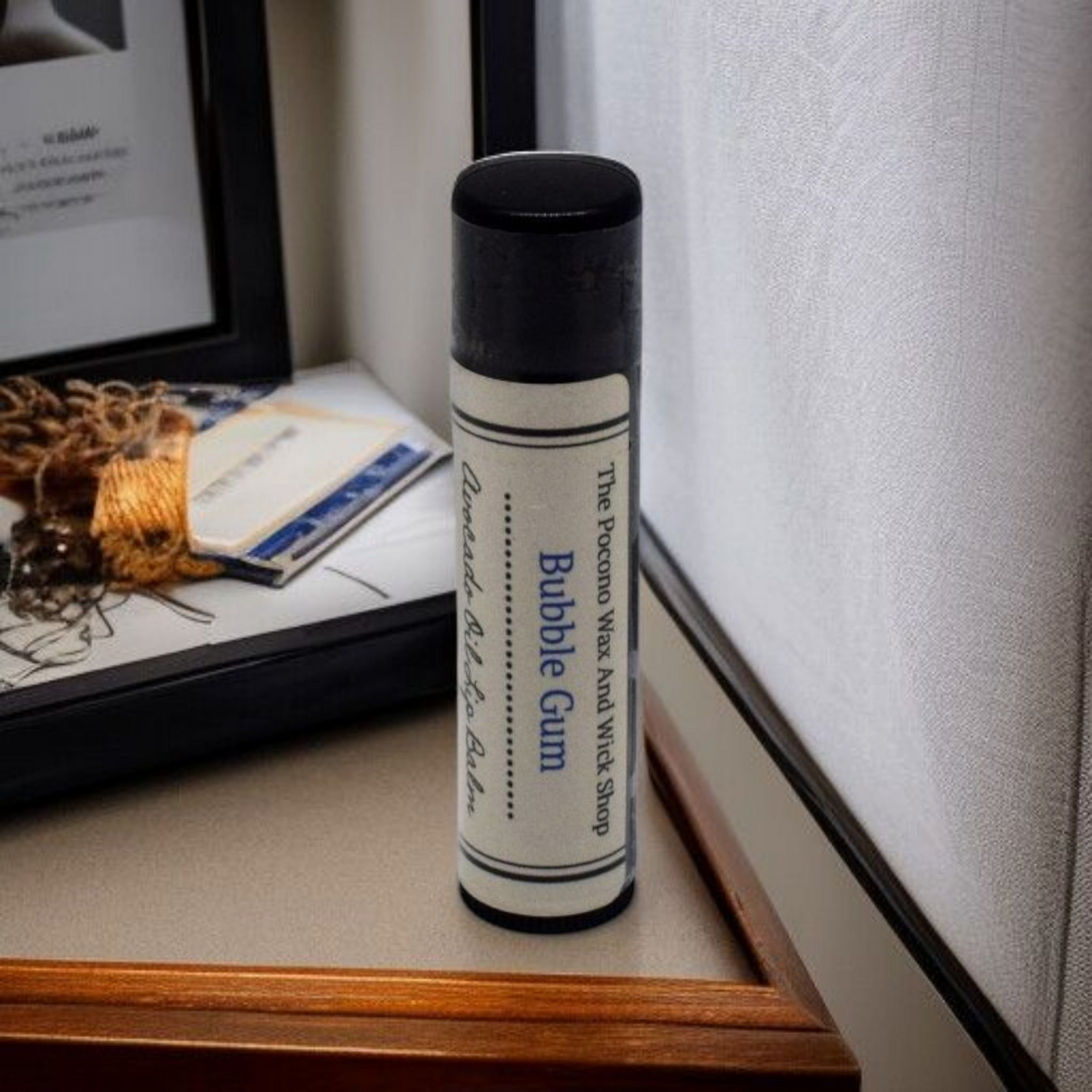 0.15 Oz Bubble Gum Flavored Avocado Oil Vegan Lip Balm