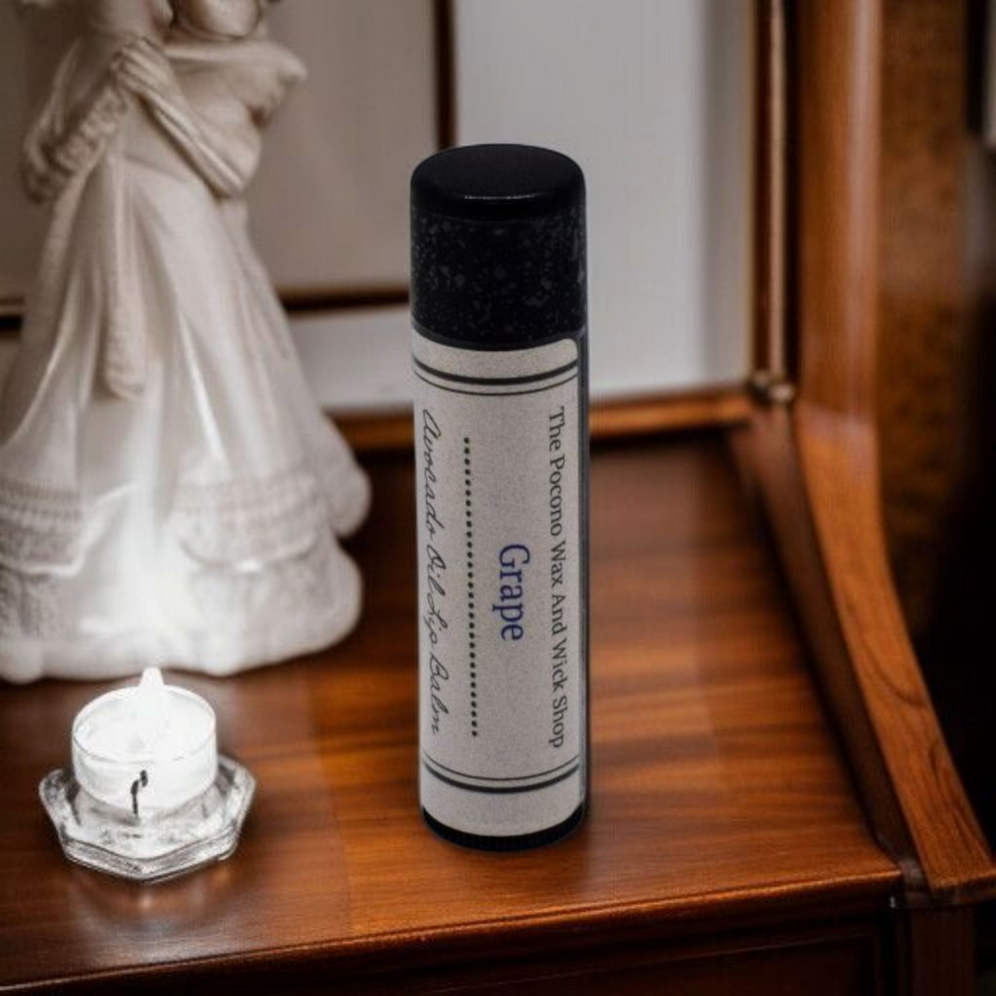 0.15 Oz Grape Flavored Avocado Oil Vegan Lip Balm