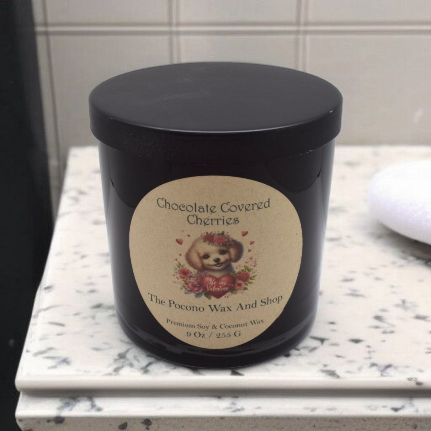 9 Oz Chocolate Covered Cherries Soy/Coconut Candle