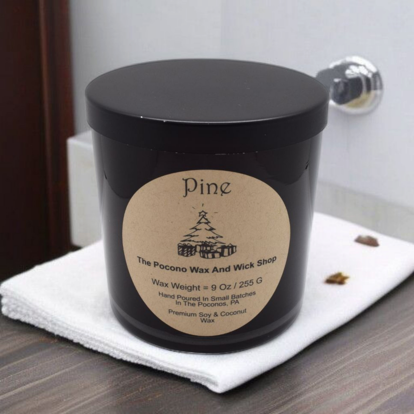 9 Oz Pine Soy/Coconut Candle