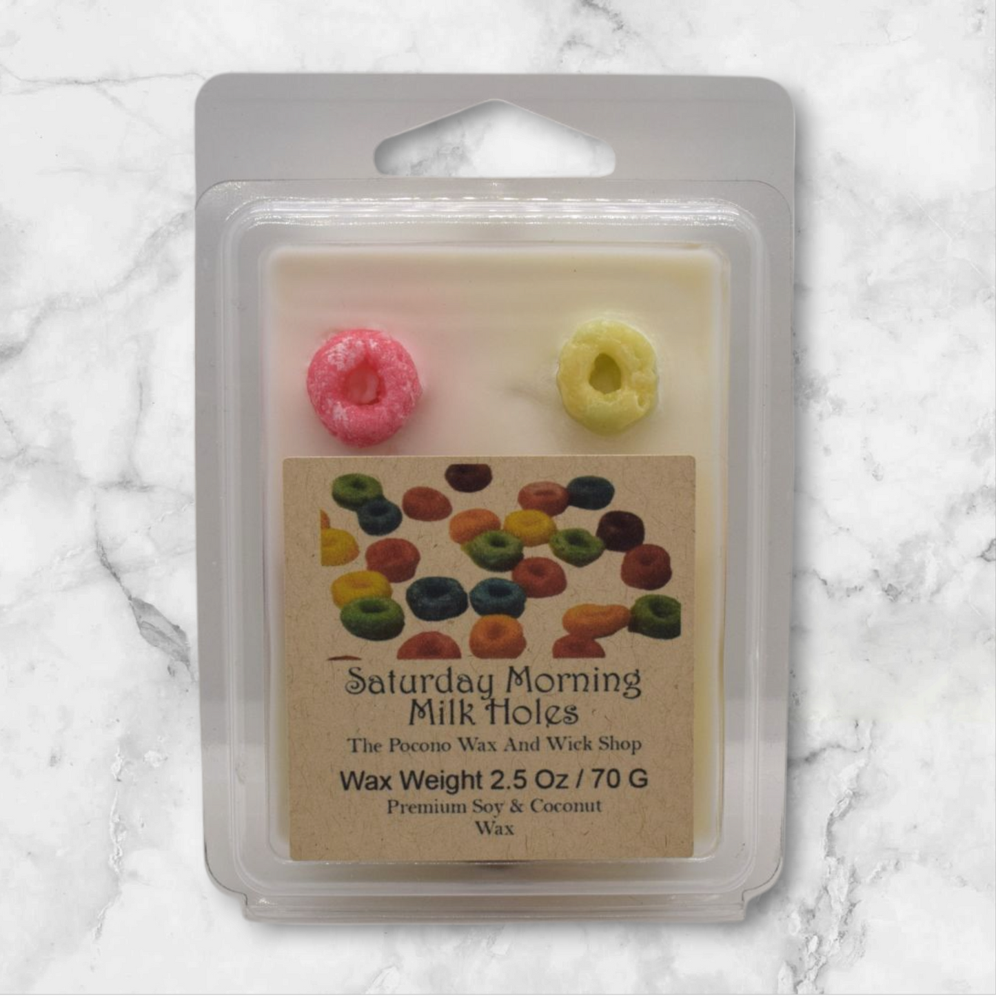 2.50 Oz Saturday Morning Milk Holes Soy/Coconut Wax Melt