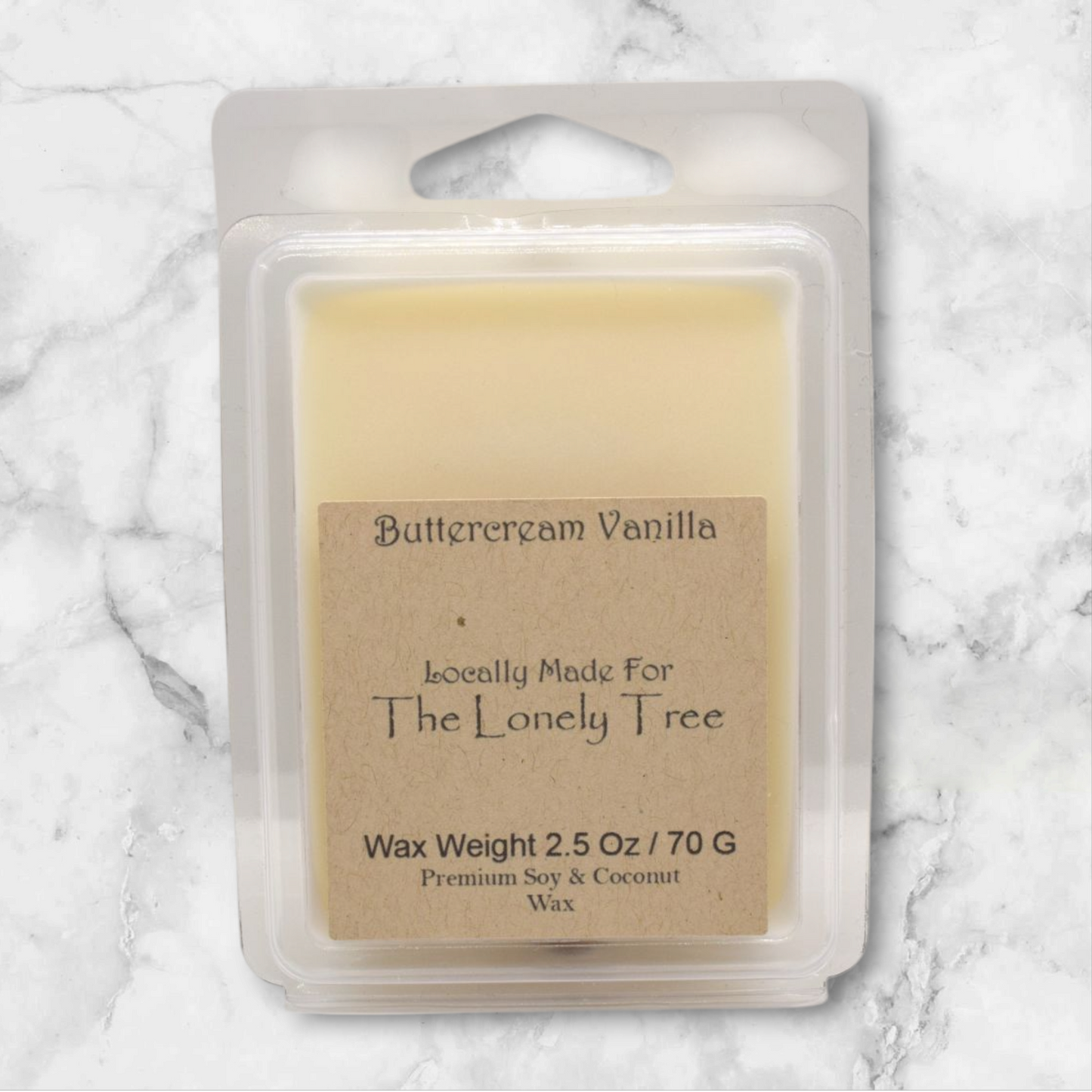2.50 Oz Buttercream Vanilla Soy/Coconut Wax Melt