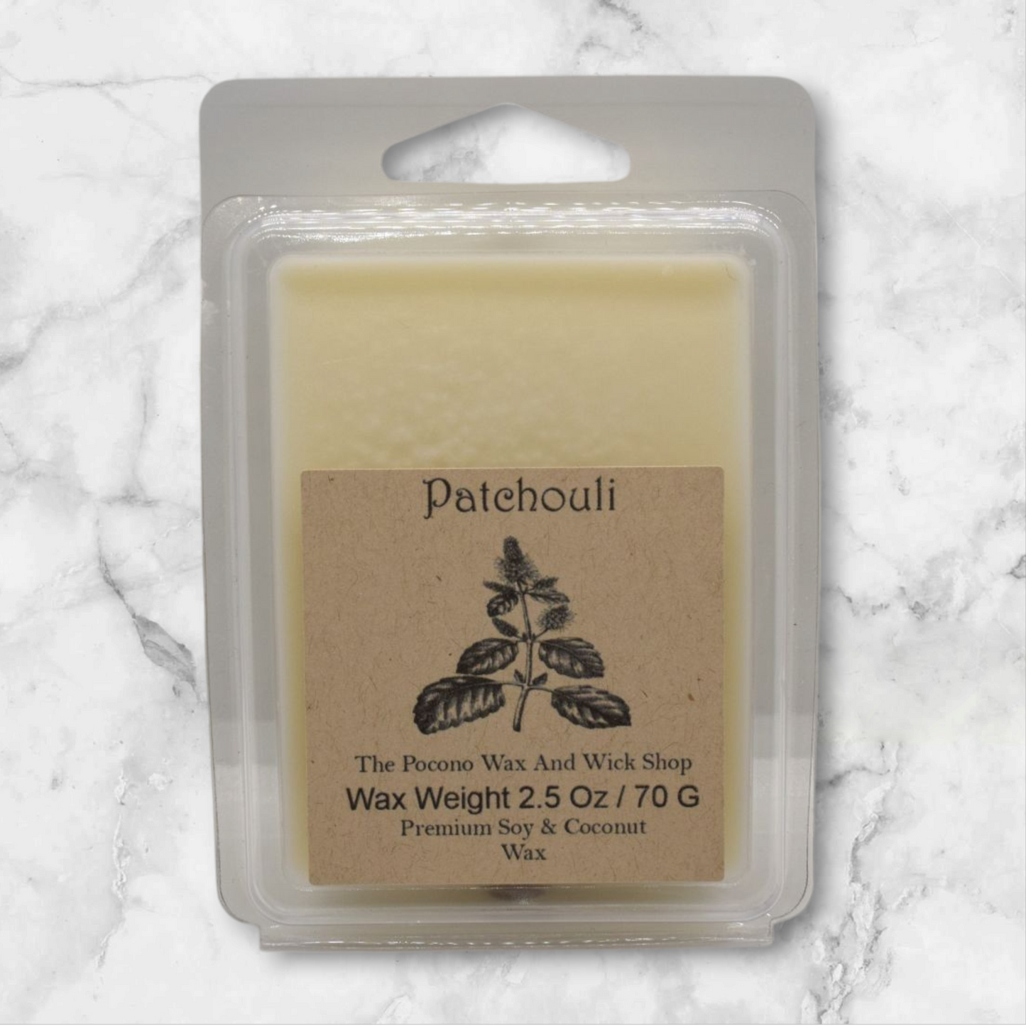 2.50 Oz Patchouli Soy/Coconut Wax Melt