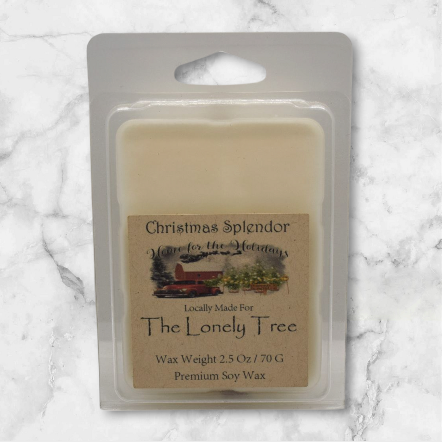 2.50 Oz Christmas Splendor Soy/Coconut Wax Melt