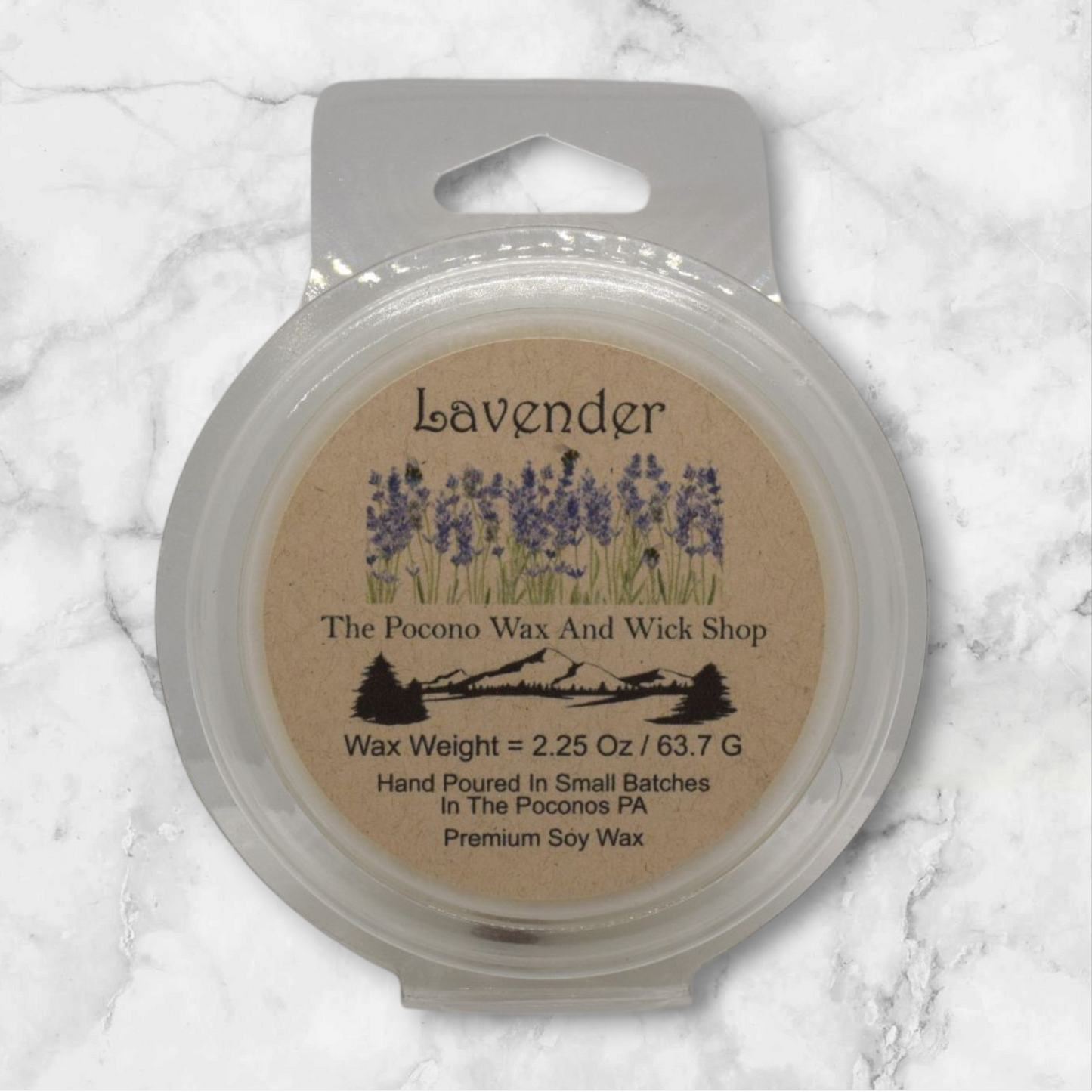 2.25 Oz Lavender Soy/Coconut Wax Melt