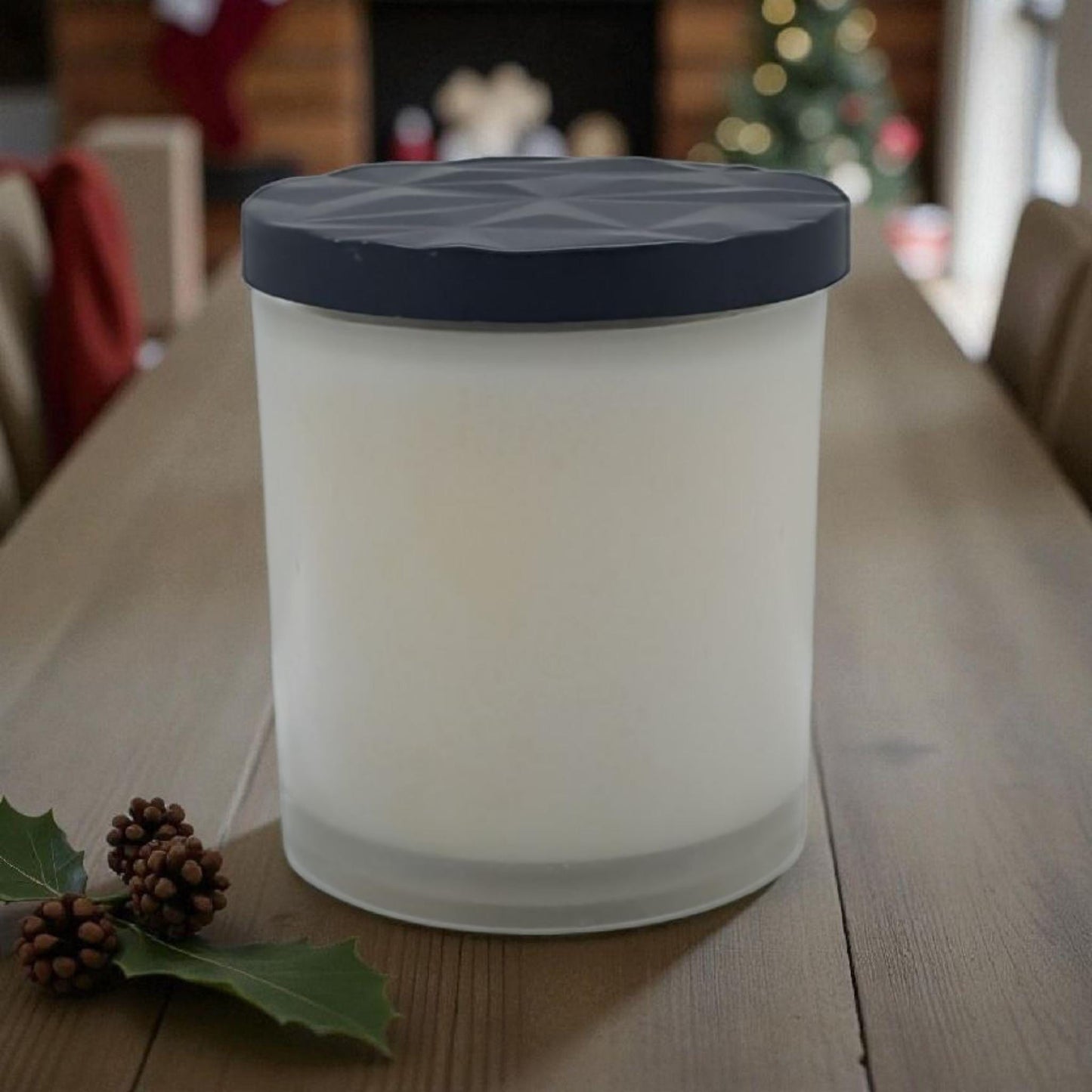 Gingerbread, Christmas Candle, Scented, Soy, Coconut, 9 Oz, Handmade