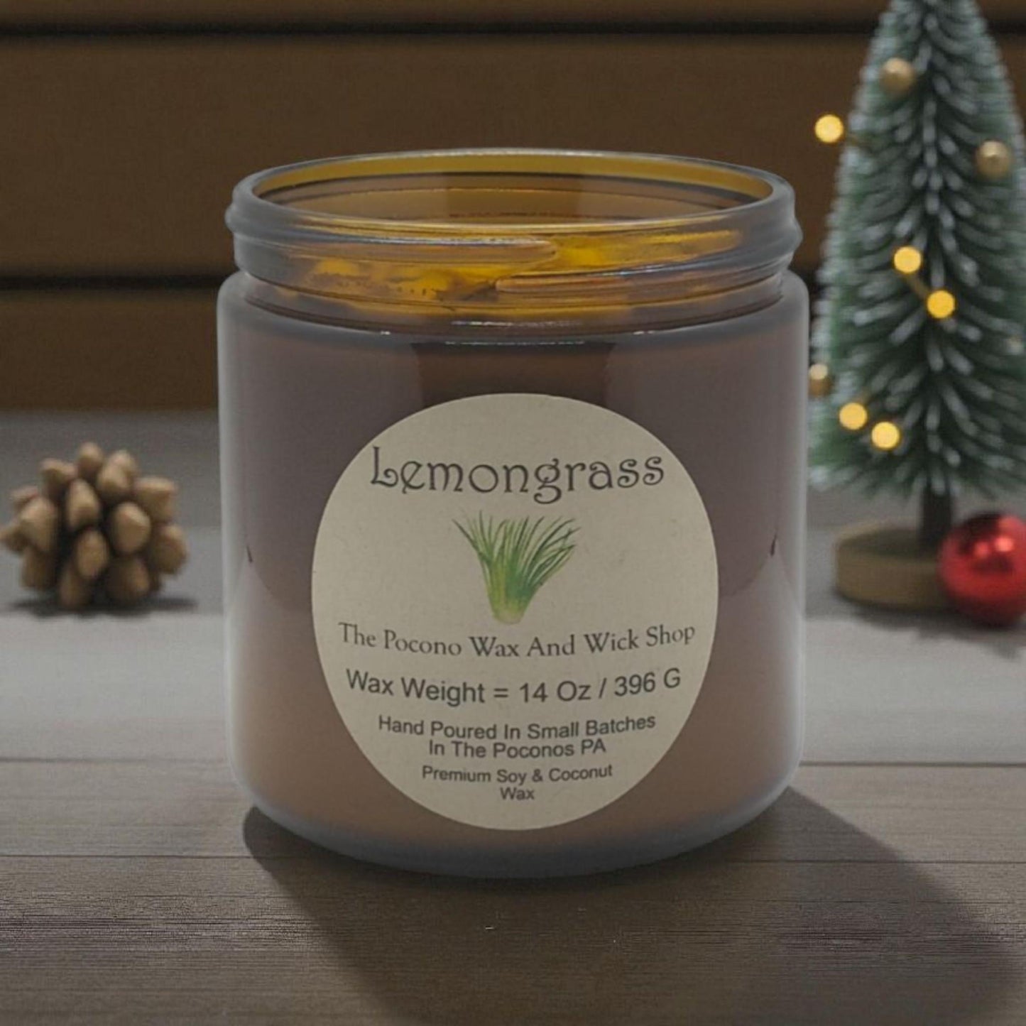 Lemongrass, Scented, Soy Candle, Wax Melts, Soy, Gift