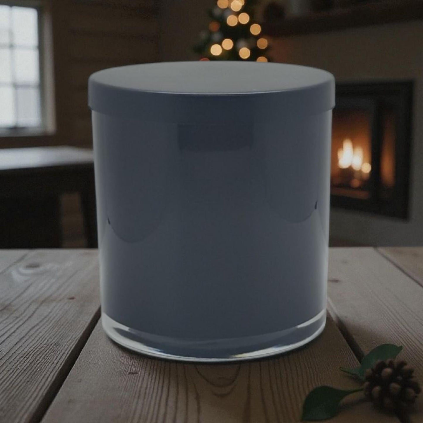 Tobacco Scented Candle, Soy, Coconut, 9 Oz, Handmade, Christmas Gift