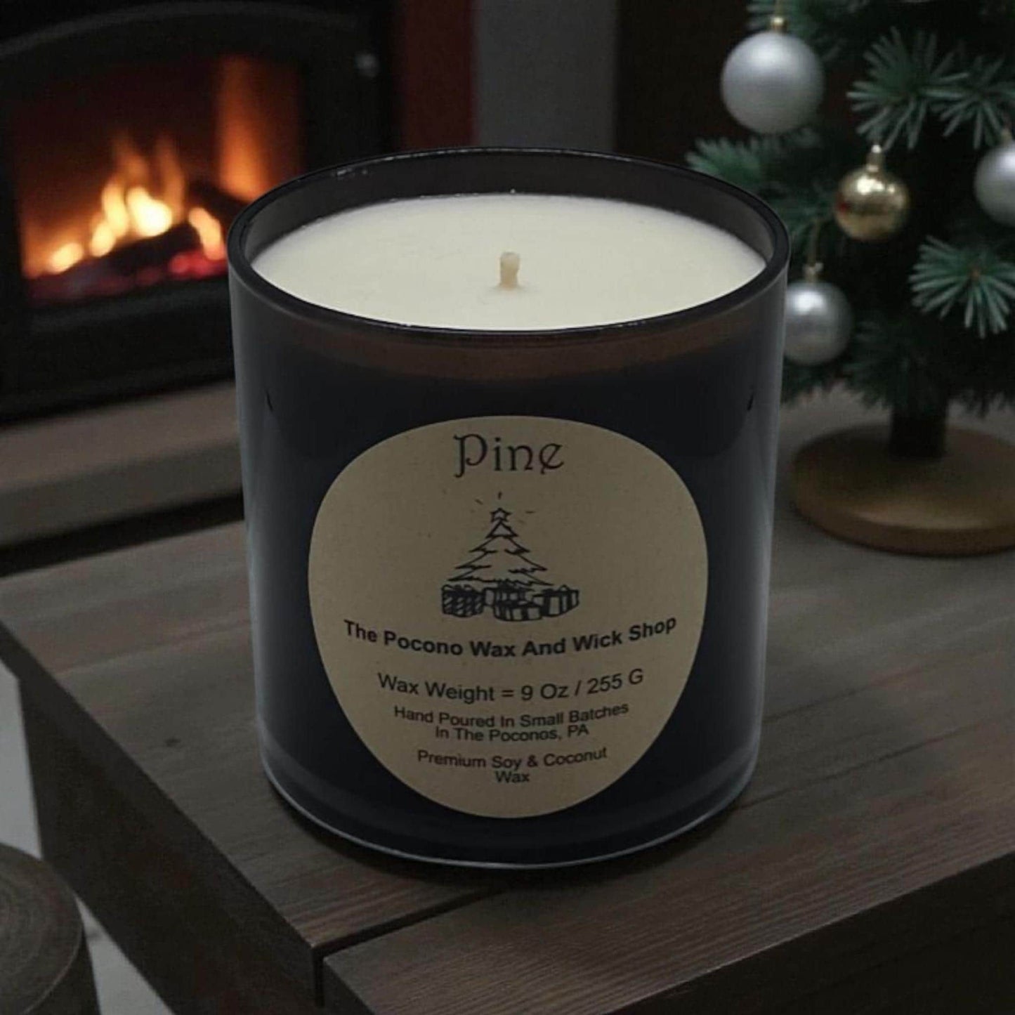 Pine Candle, Soy Candle, Wax Melts, Christmas Gift