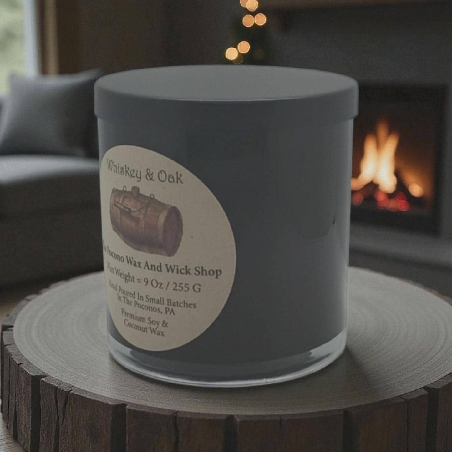 Whiskey And Oak, Soy Candle, Wax Melt, Container Candles, Home And Living, Coconut