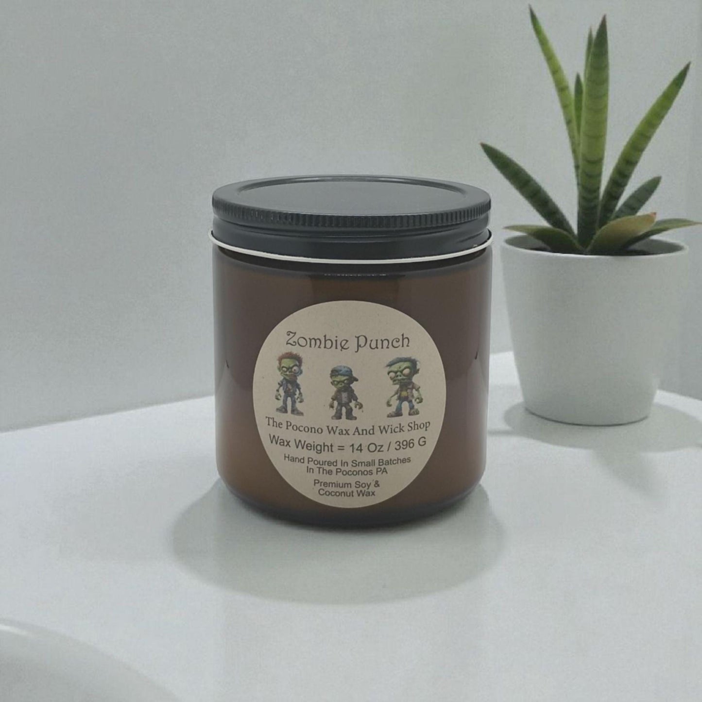 Punch Scented, Zombie, Soy Candle, Wax Melts, Soy, Gift