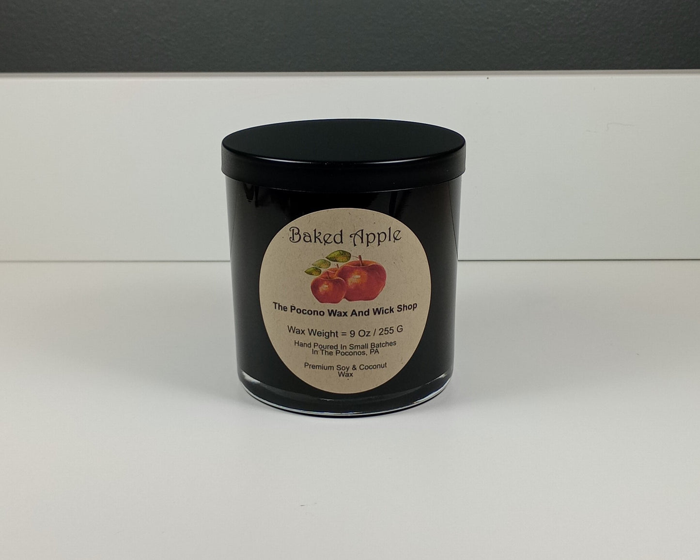 9 Oz Baked Apple Soy/Coconut Candle