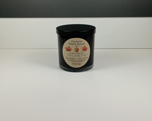 9 Oz Vermont Maple Syrup Soy/Coconut Candle