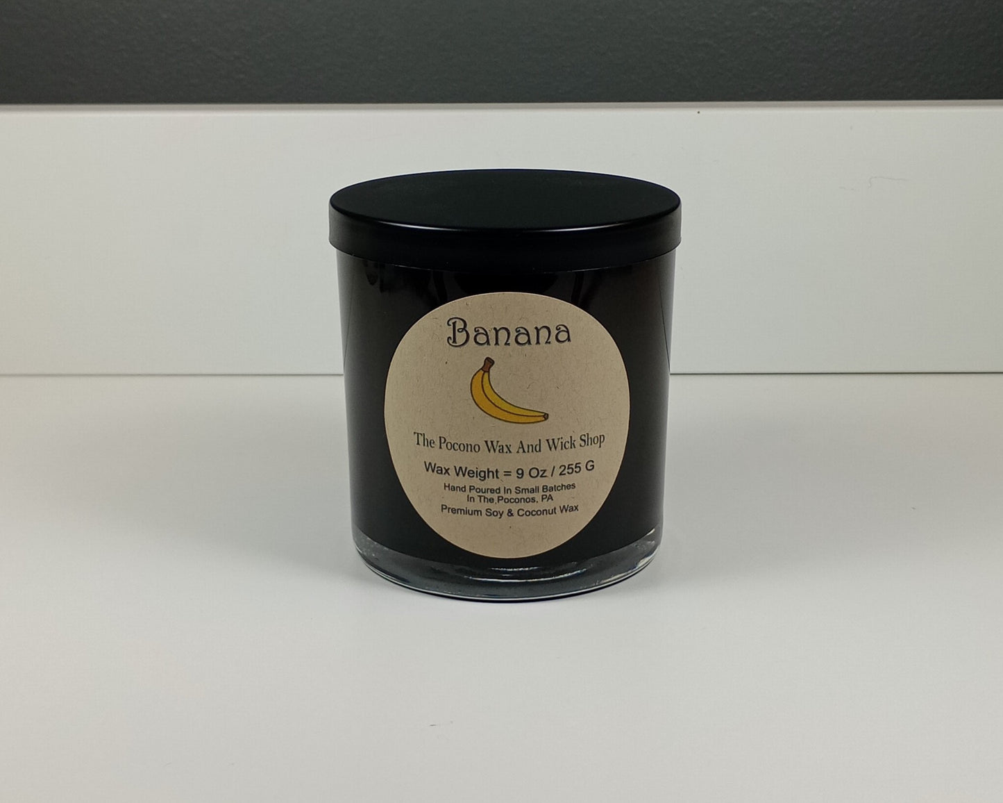 9 Oz Banana Soy/Coconut Candle