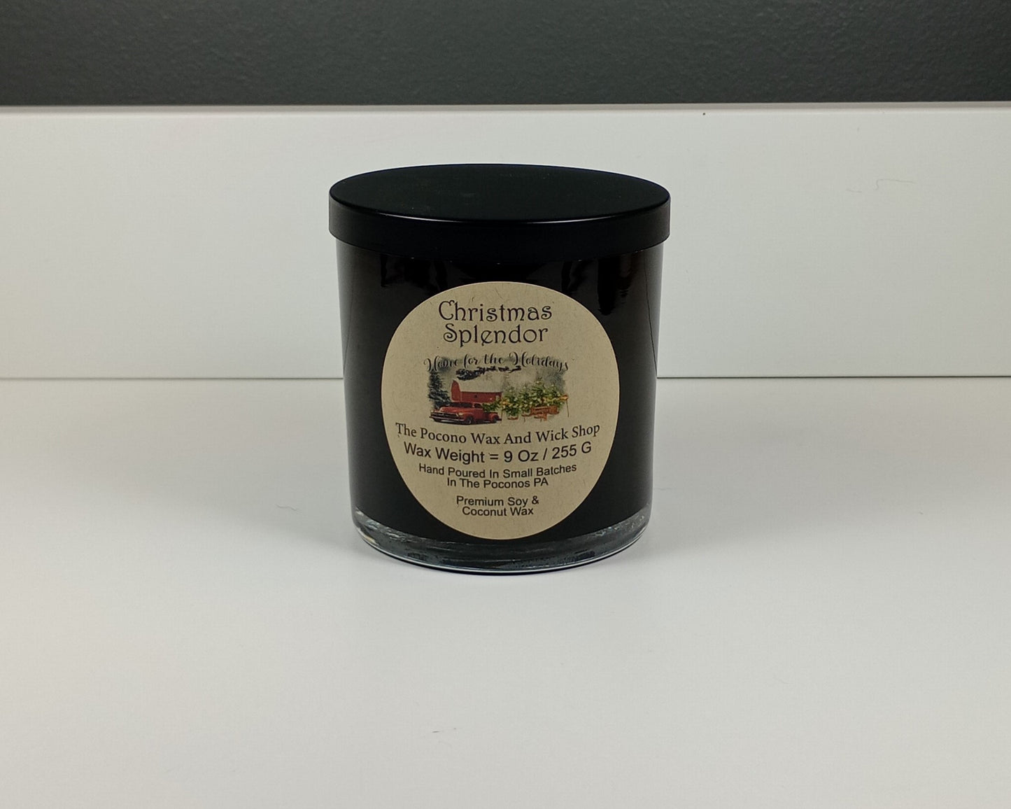 9 Oz Christmas Splendor Soy/Coconut Candle