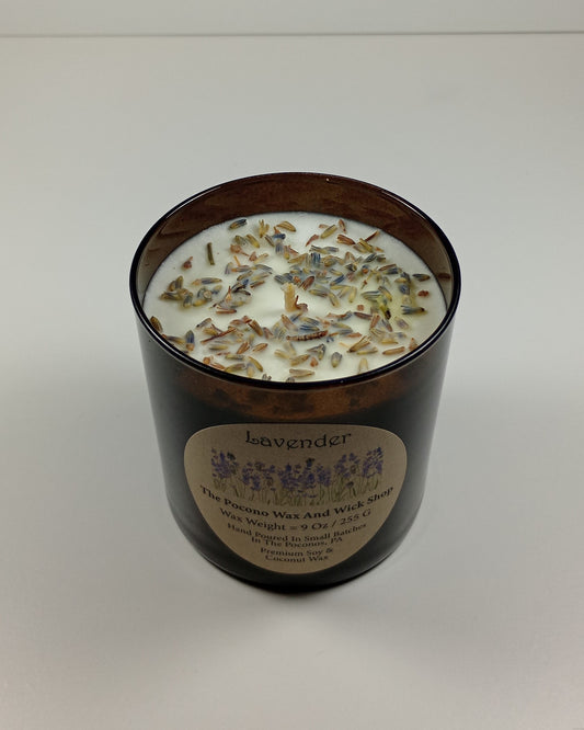 9 Oz Lavender Soy/Coconut Candle