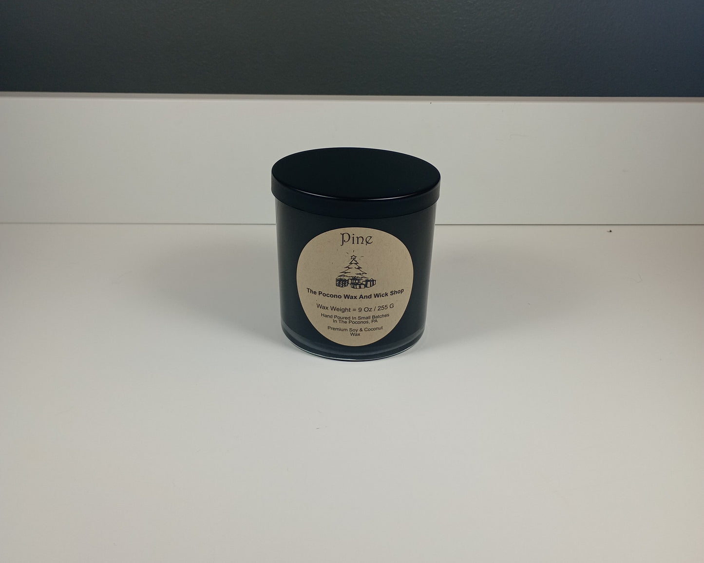 9 Oz Pine Soy/Coconut Candle