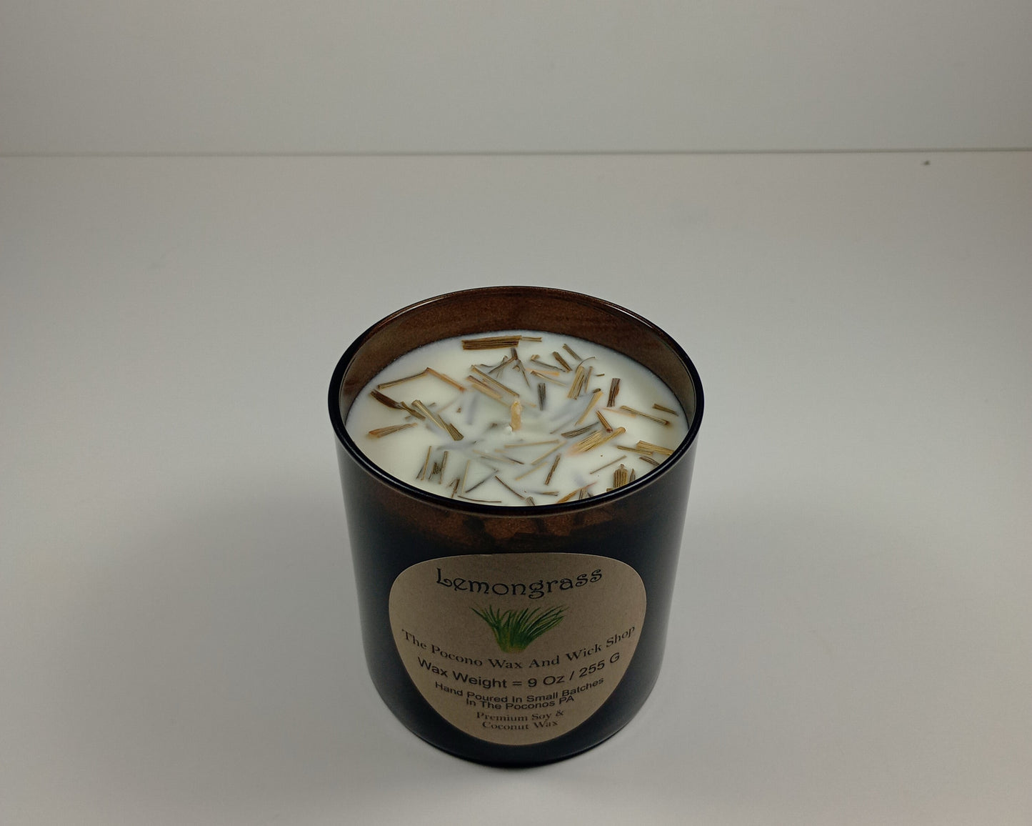 9 Oz Lemongrass Soy/Coconut Candle