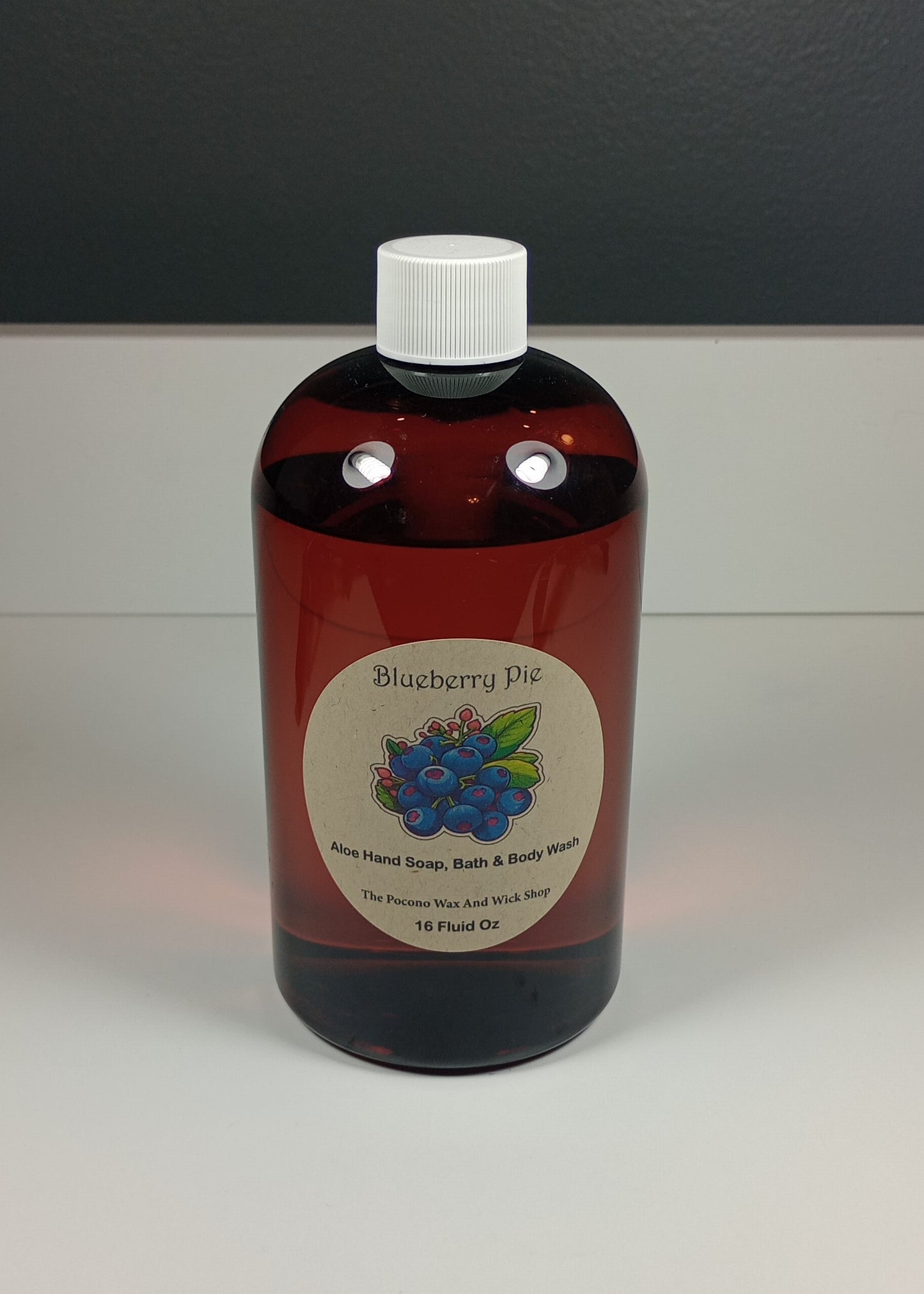 16 Oz Aloe Blueberry Pie Bath & Body Wash