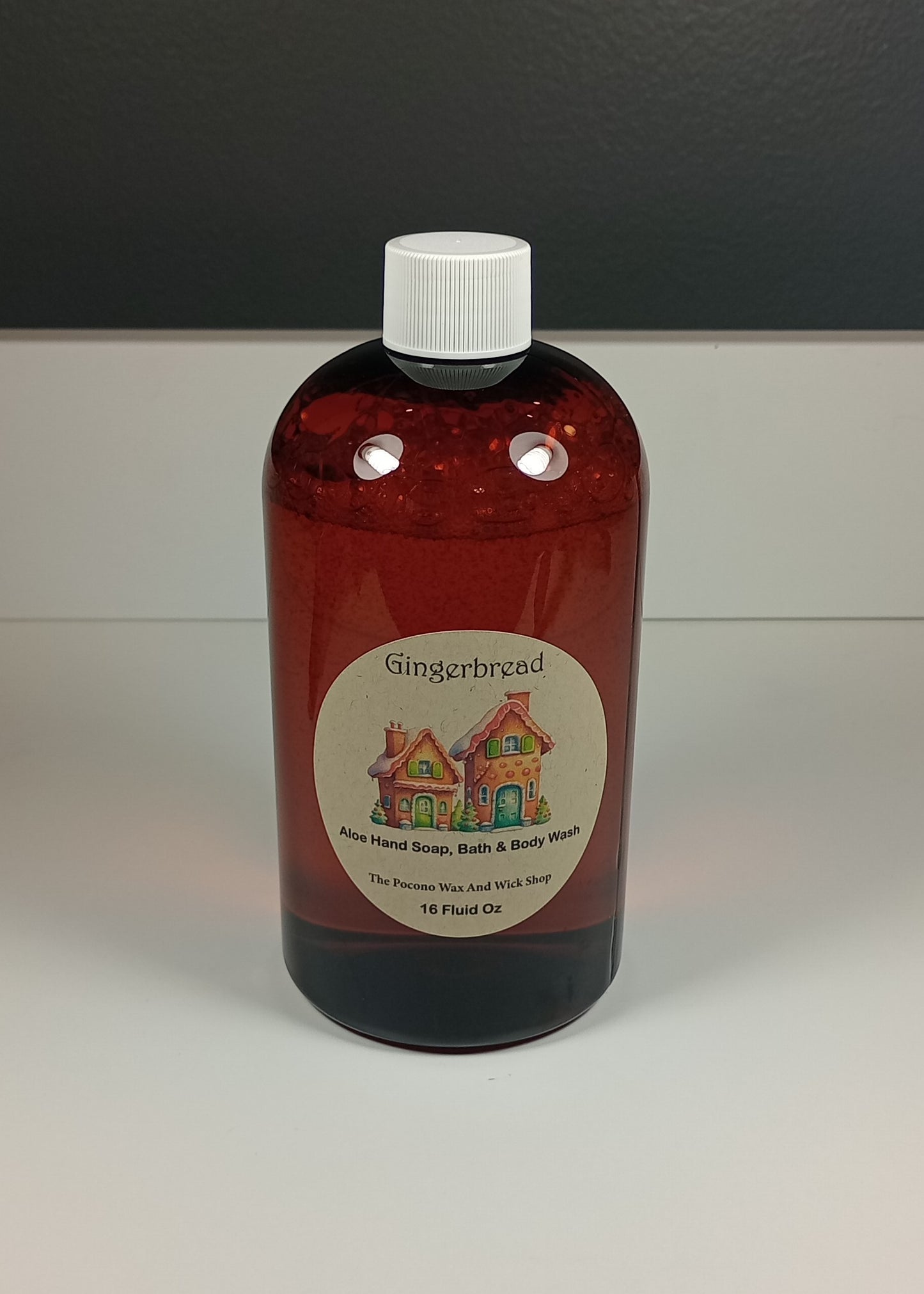 16 Oz Aloe Gingerbread Bath & Body Wash