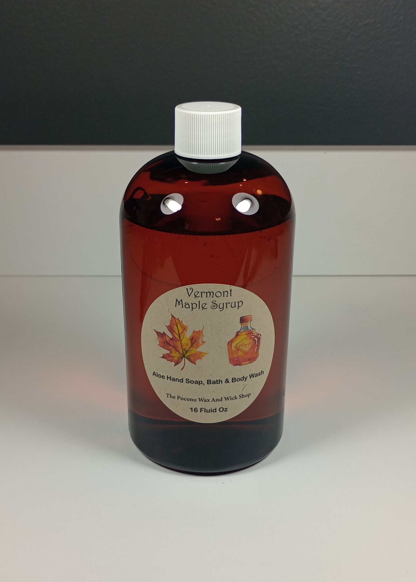 16 Oz Aloe Vermont Maple Syrup Bath & Body Wash