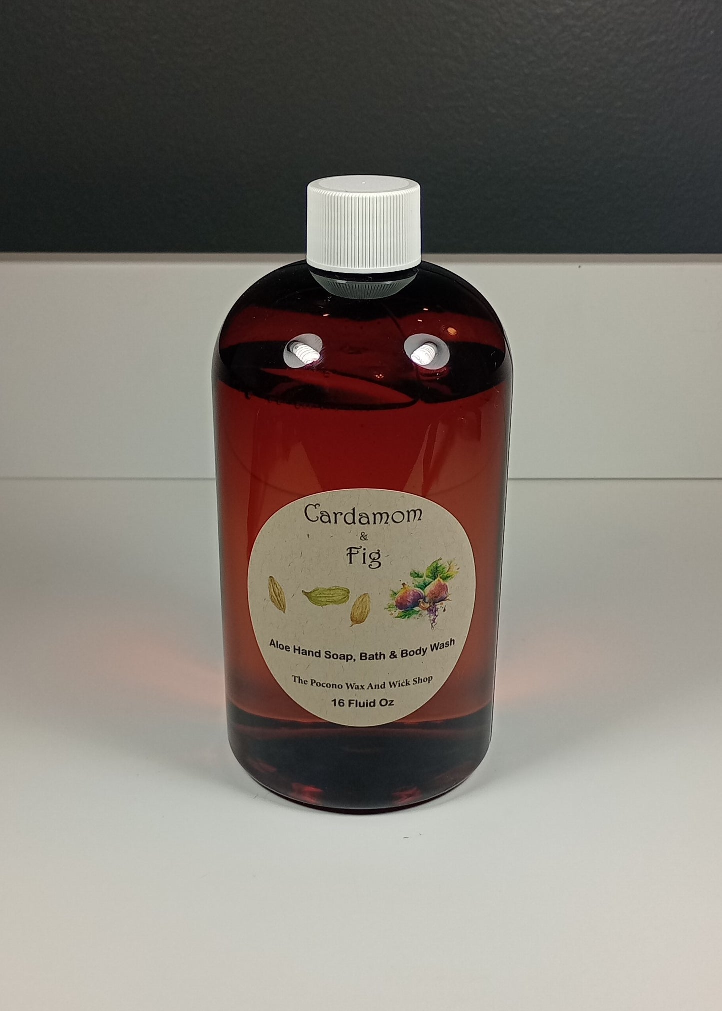 16 Oz Aloe Cardamon & Fig Bath & Body Wash