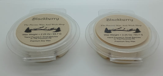 2 IMPERFECT Blackberry Soy/Coconut Wax Melts