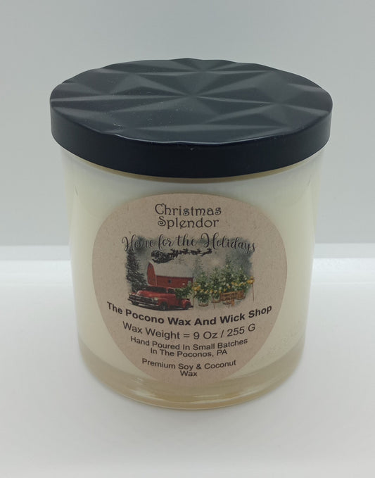 9 Oz IMPERFECT Christmas Splendor Soy/Coconut Candle