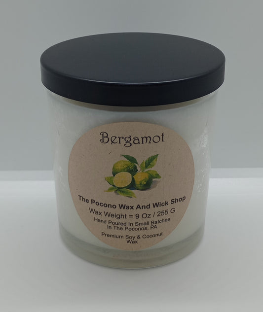 9 Oz IMPERFECT Bergamot Soy/Coconut Candle