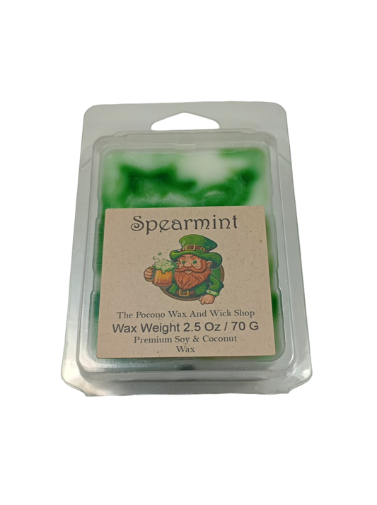 2.50 Oz Spearmint Soy/Coconut Wax Melt