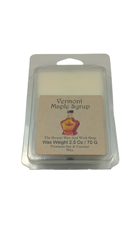 2.50 Oz Vermont Maple Syrup Soy/Coconut Wax Melt