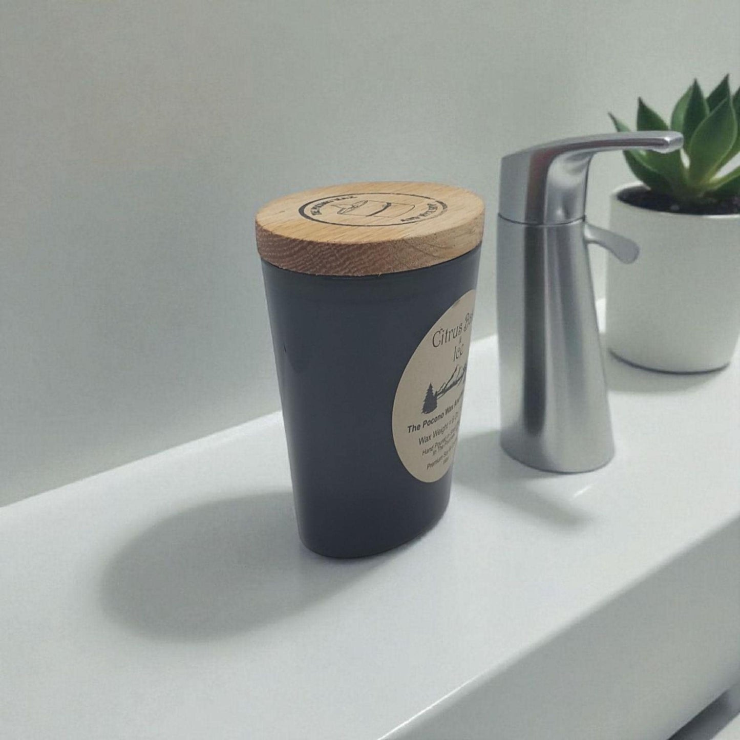 Citrus Scented Candle, Basil, Wax Melts, Soy, Home And Living