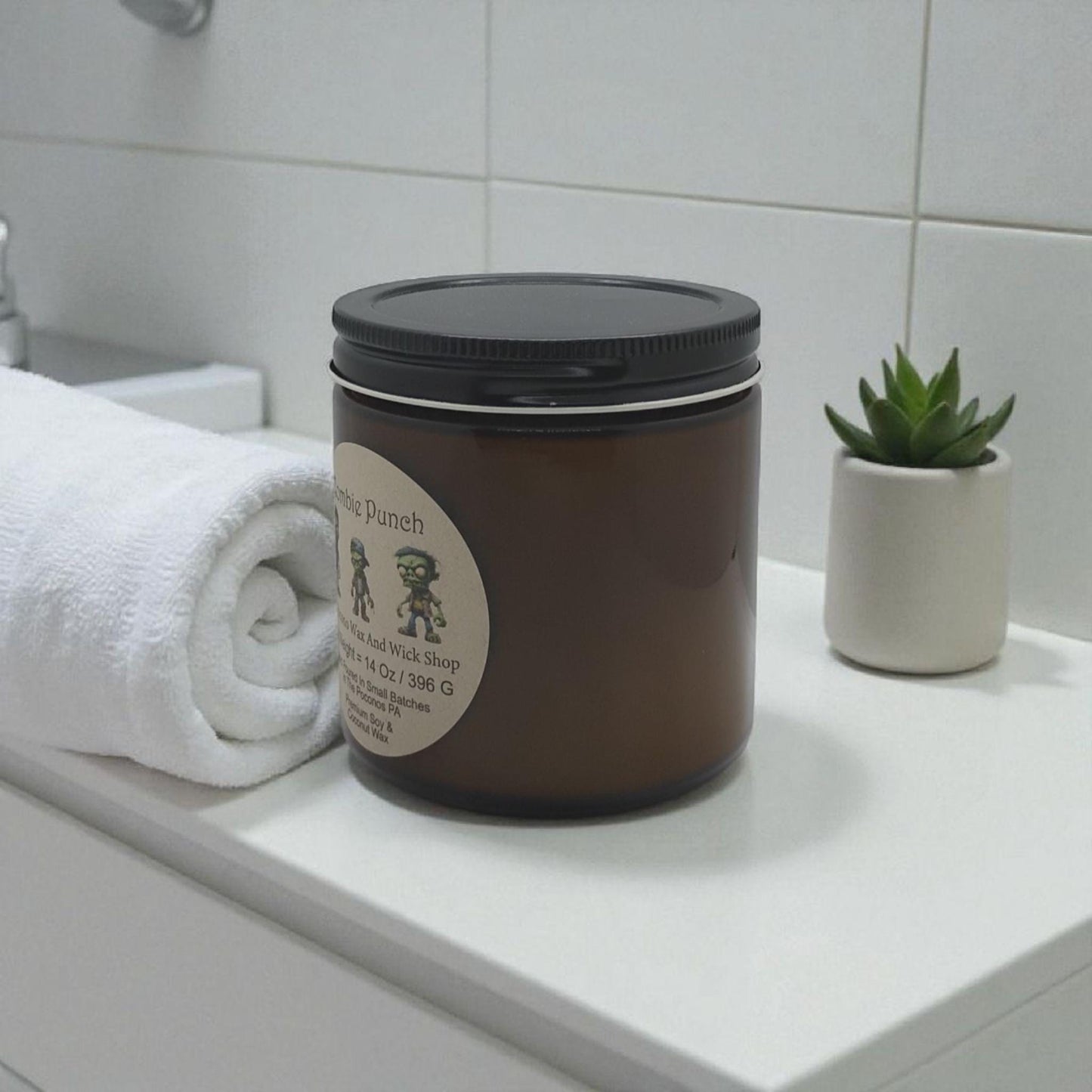 Punch Scented, Zombie, Soy Candle, Wax Melts, Soy, Gift
