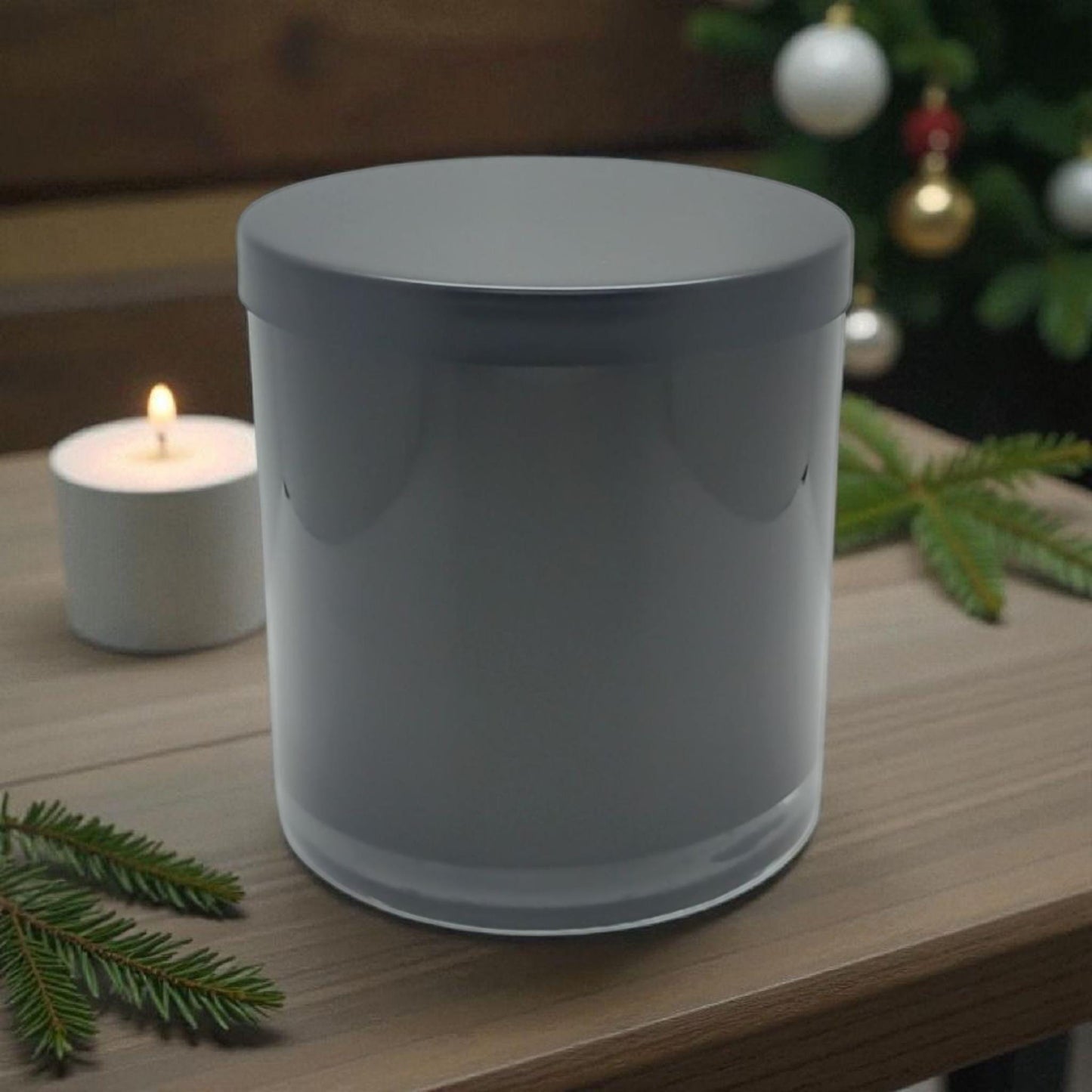 Scented, Christmas Candle, Soy Coconut Candle, Handmade 9 Oz