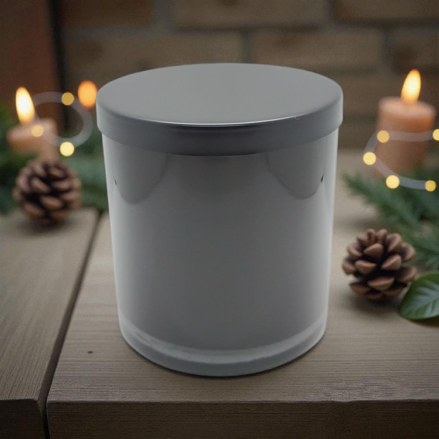 Harvest Spice, Christmas Candle, Scented, Soy, Coconut, 9 Oz, Handmade