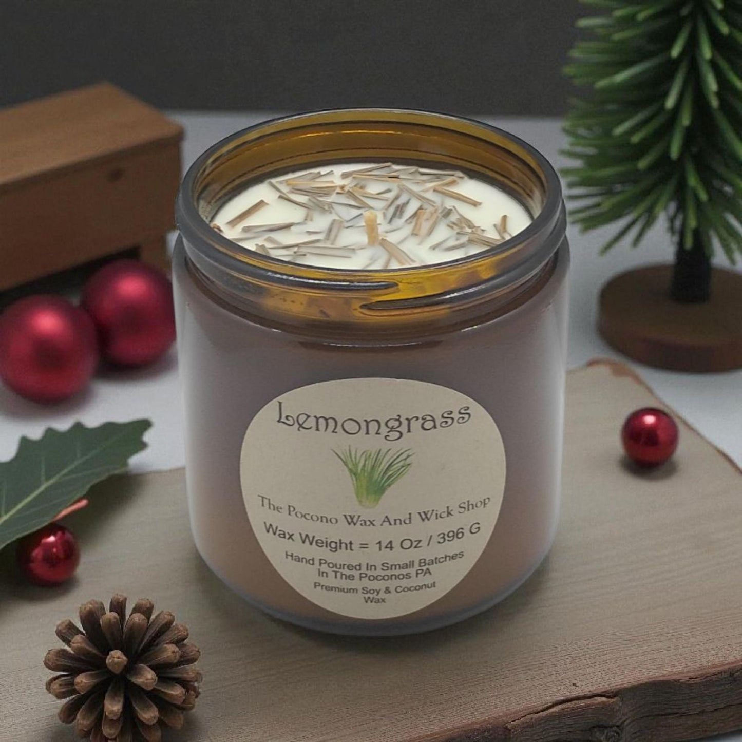 Lemongrass, Scented, Soy Candle, Wax Melts, Soy, Gift