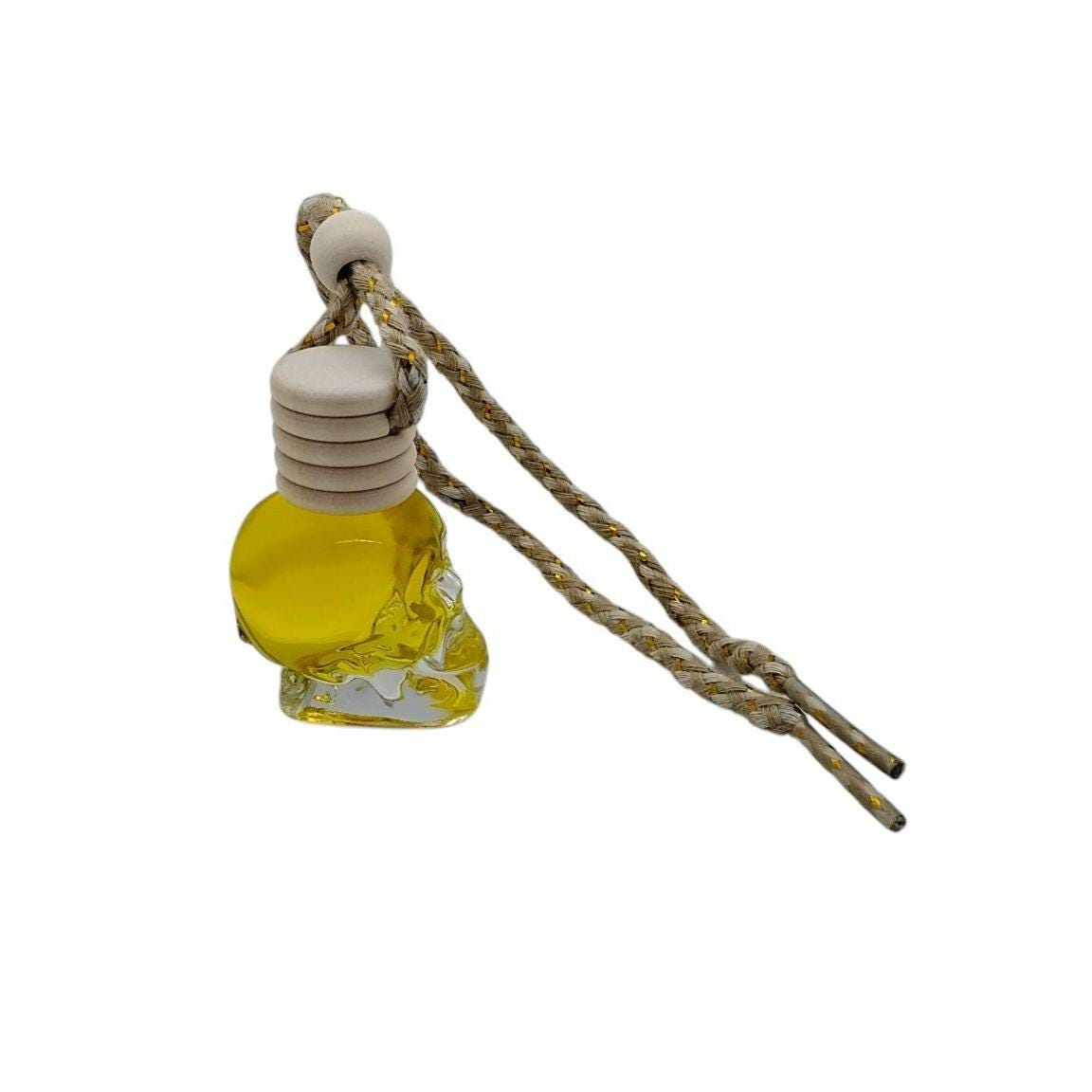 Car Air Freshener, Diffuser, Tangerine, Glass Bottle