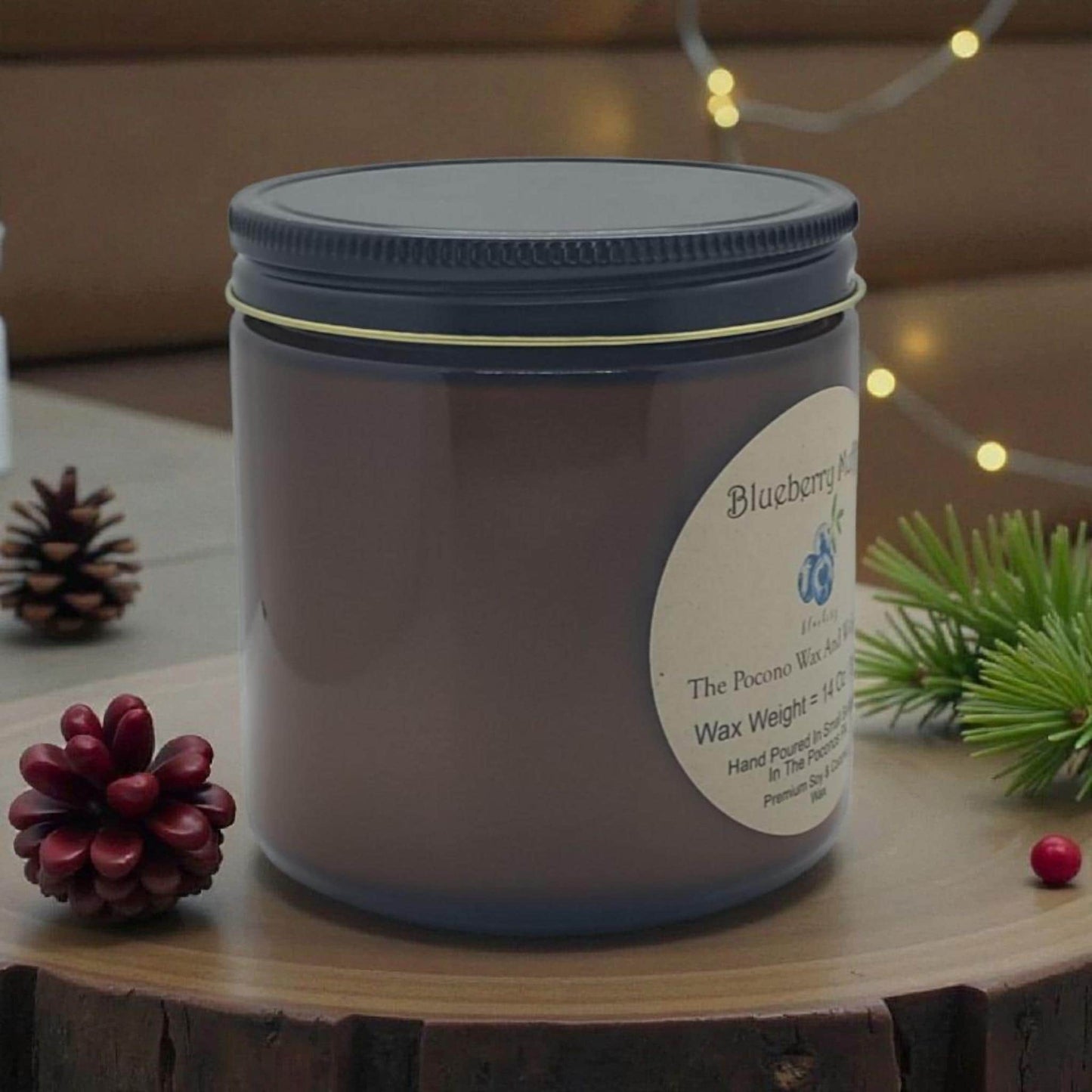 Blueberry Muffin, Scented, Soy Candle, Wax Melts, Soy Christmas Gift